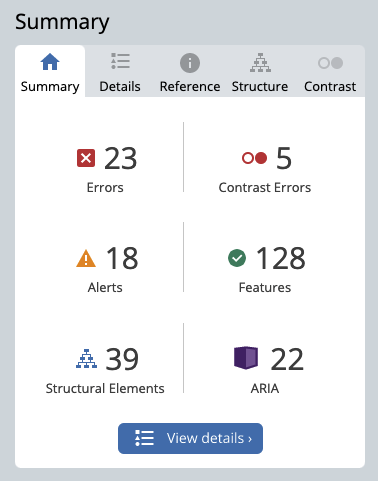 WAVE tool summary