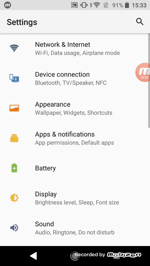 Android setup