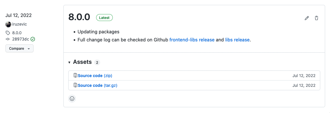 GitHub Release - Eightshift Boilerplate