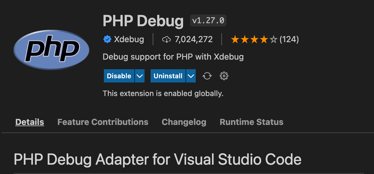 PHP Debug Extension